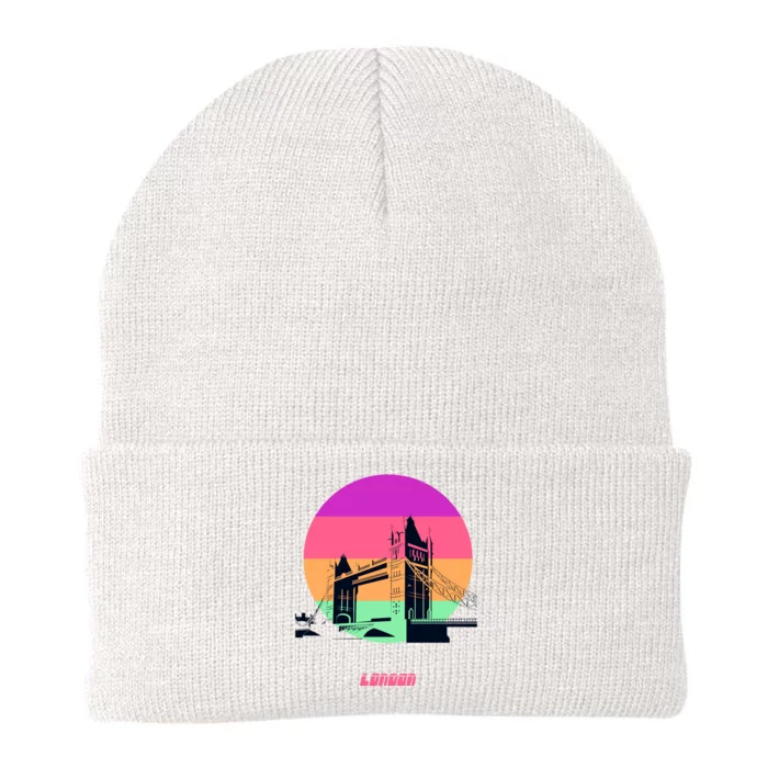 Retro Sun London Bridge Knit Cap Winter Beanie