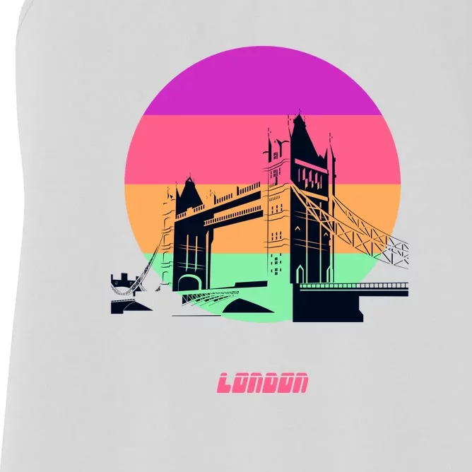 Retro Sun London Bridge Women's Racerback Tank