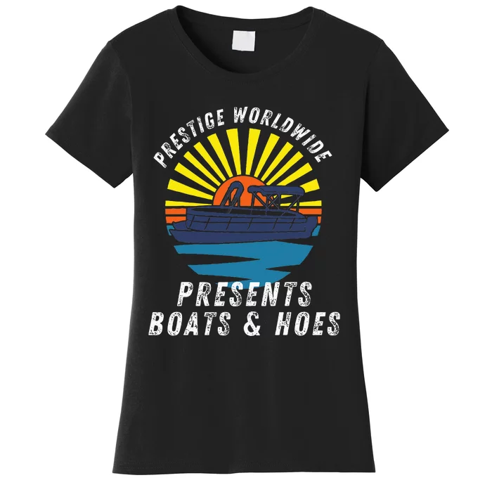 Retro Style Lover Prestige Worldwide Boats And Hoes Women's T-Shirt