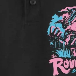 Rougarou Swamp Monster Loop Garu Dry Zone Grid Performance Polo