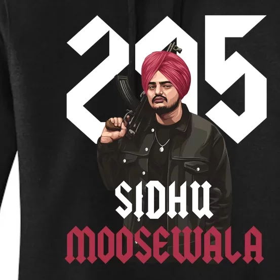 RIP Sidhu Moose Wala 295 Forever Women's Pullover Hoodie