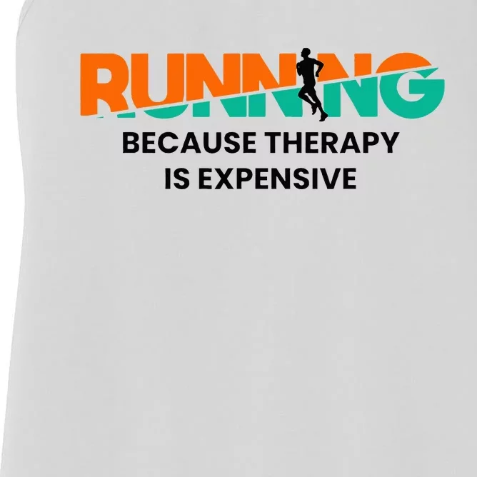 Running Sports Marathon Sprinting Funny Running Women's Racerback Tank