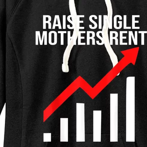 Raise Single Mothers Rent Women's Fleece Hoodie