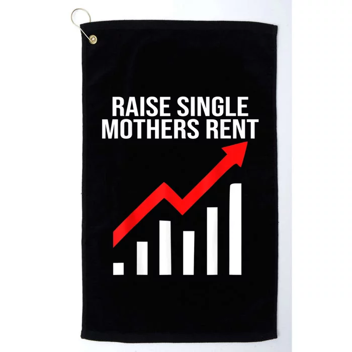 Raise Single Mothers Rent Platinum Collection Golf Towel