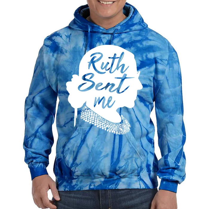 Ruth Sent Me Go Vote November Third Gift Tie Dye Hoodie