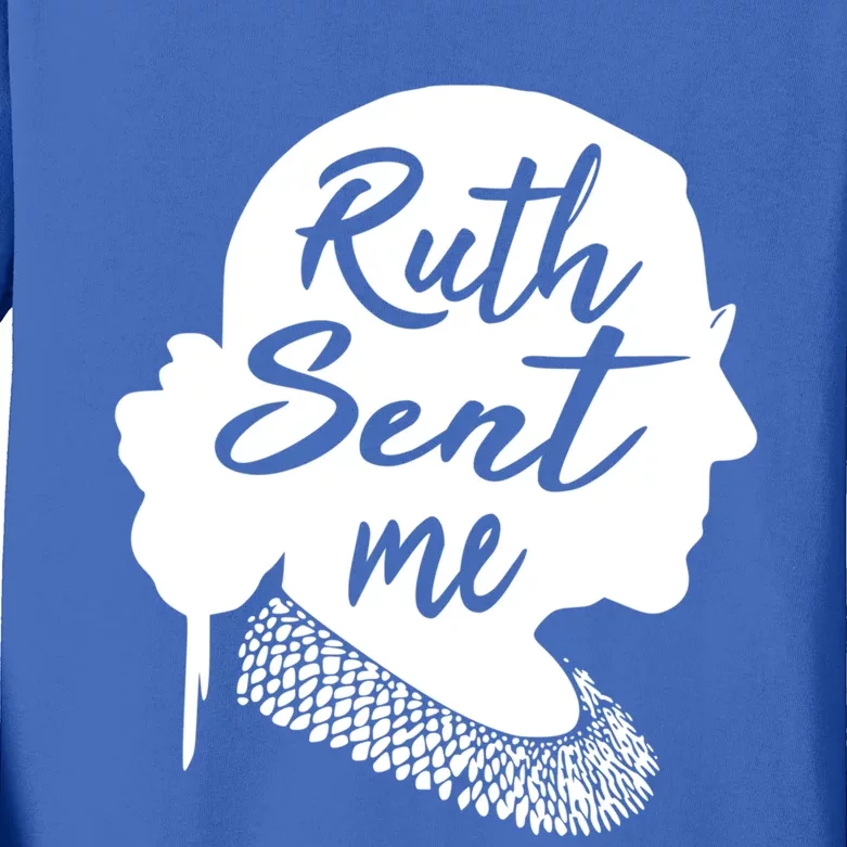 Ruth Sent Me Go Vote November Third Gift Kids Long Sleeve Shirt