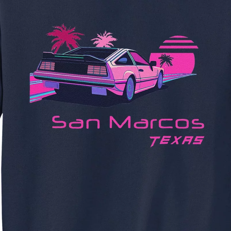 Retro San Marcos Texas Tall Sweatshirt