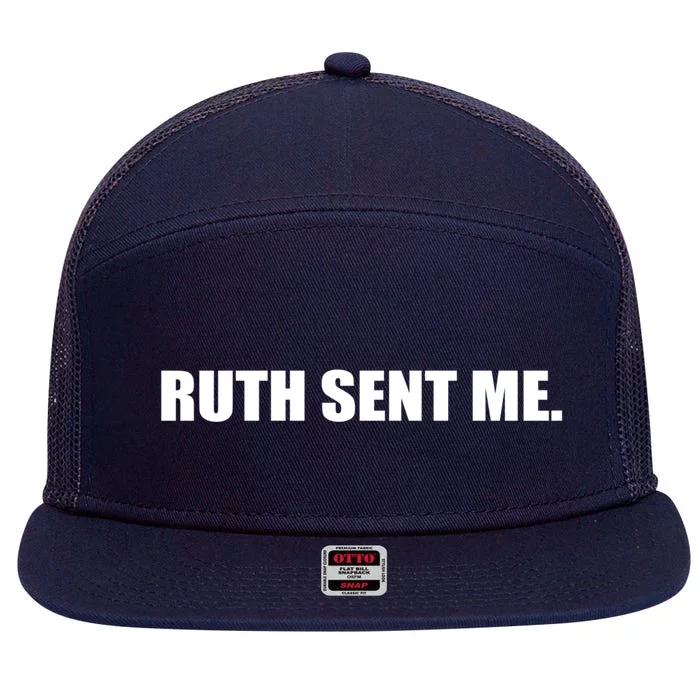 Ruth Sent Me Gift 7 Panel Mesh Trucker Snapback Hat