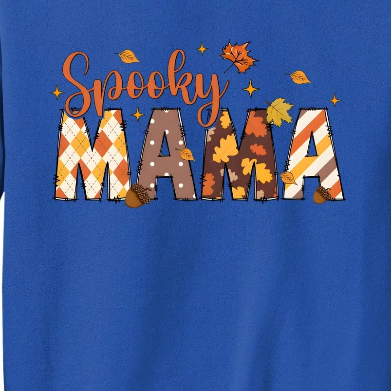 Retro Spooky Mama Halloween Tall Sweatshirt