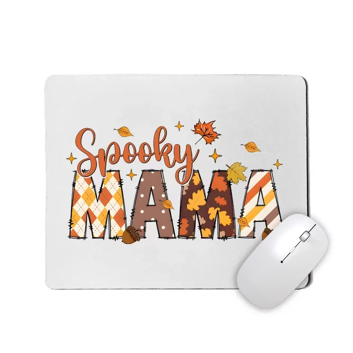 Retro Spooky Mama Halloween Mousepad