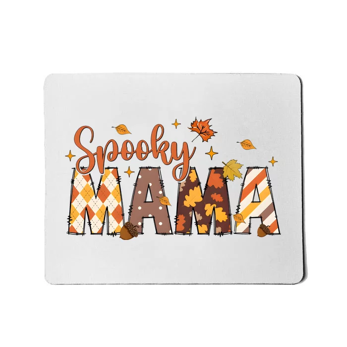 Retro Spooky Mama Halloween Mousepad