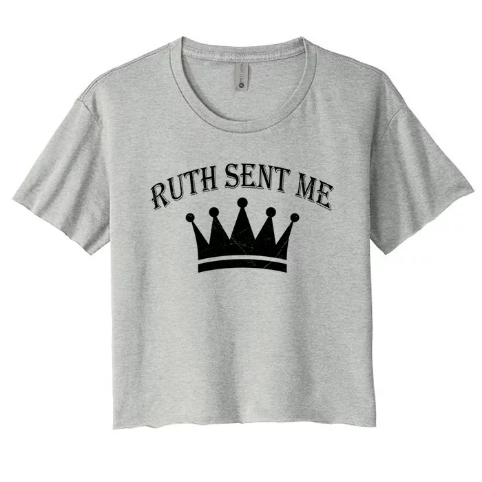 Ruth Sent Me Gift Women's Crop Top Tee