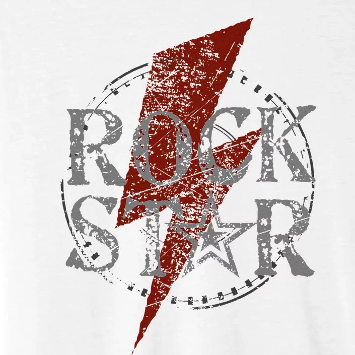 Rock Star Music Fan Gift Graphic Rock N Roll Tee Star ChromaSoft Performance T-Shirt