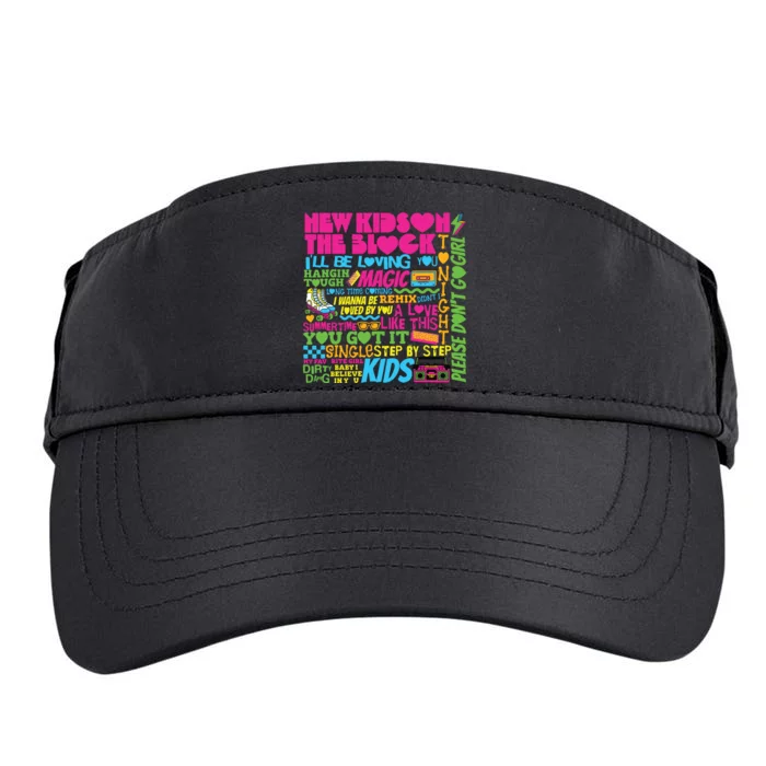 Retro Summertime Music New Summer Adult Drive Performance Visor