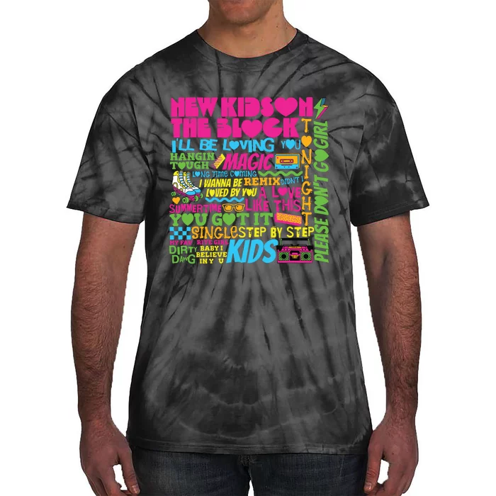 Retro Summertime Music New Summer Tie-Dye T-Shirt