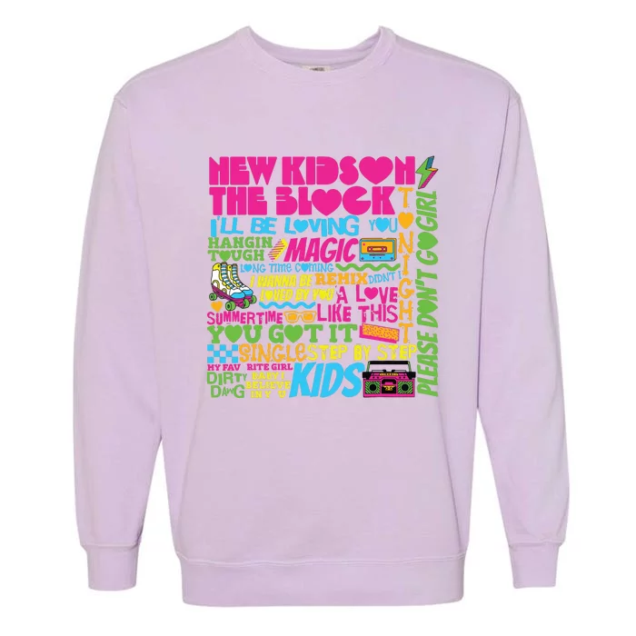 Retro Summertime Music New Summer Garment-Dyed Sweatshirt