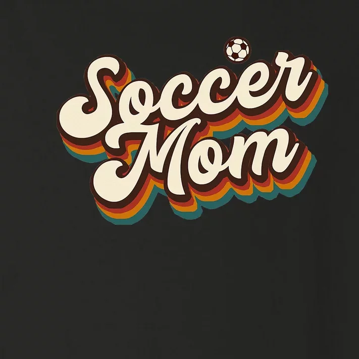 Retro Soccer Mom Graphic - Soccer Mom Toddler Long Sleeve Shirt