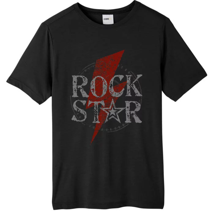 Rock Star Music Fan Gift Graphic Rock N Roll ChromaSoft Performance T-Shirt