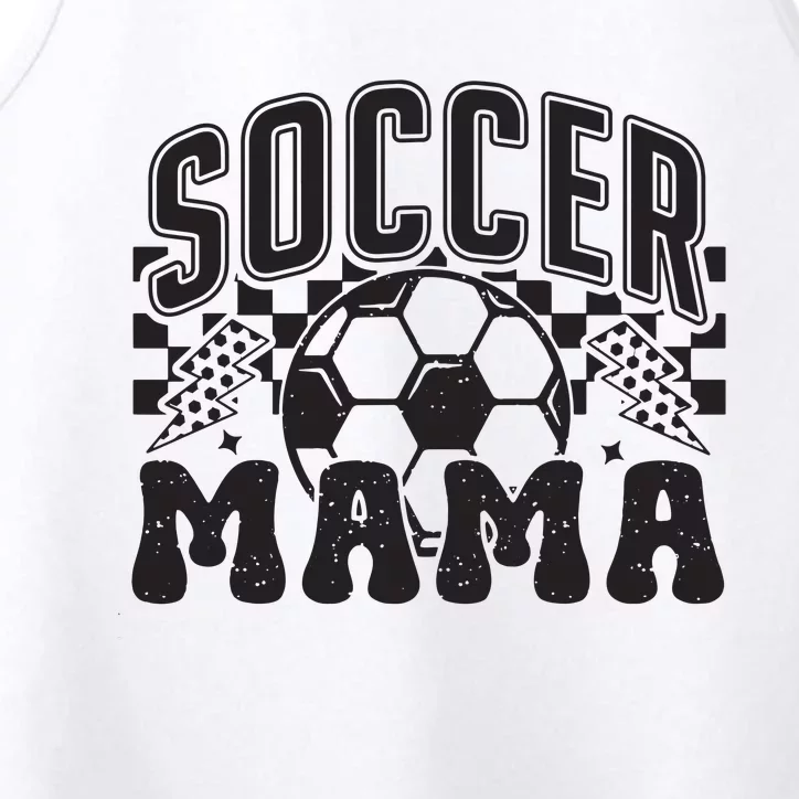 Retro Soccer Mama Performance Tank