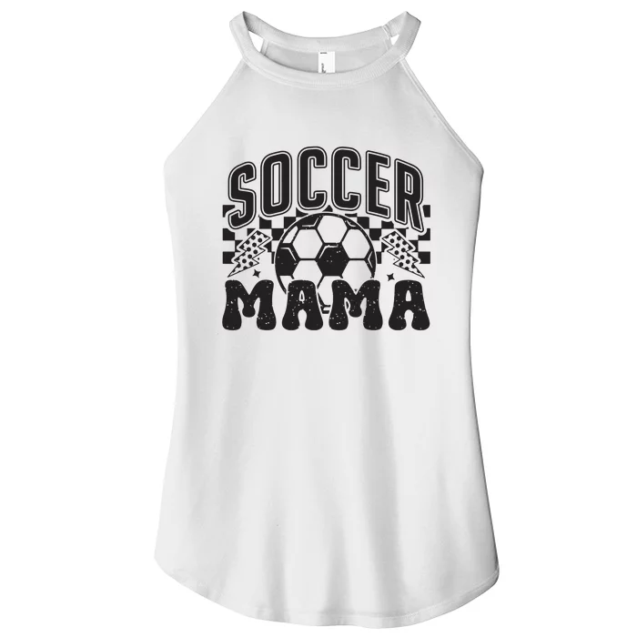 Retro Soccer Mama Women’s Perfect Tri Rocker Tank