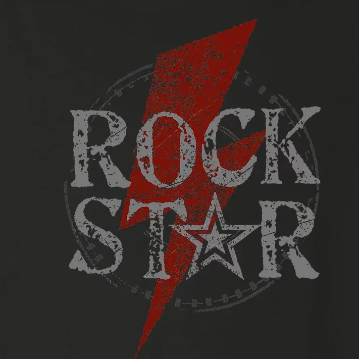 Rock Star Music Fan Gift Rock N Roll Star Toddler Long Sleeve Shirt