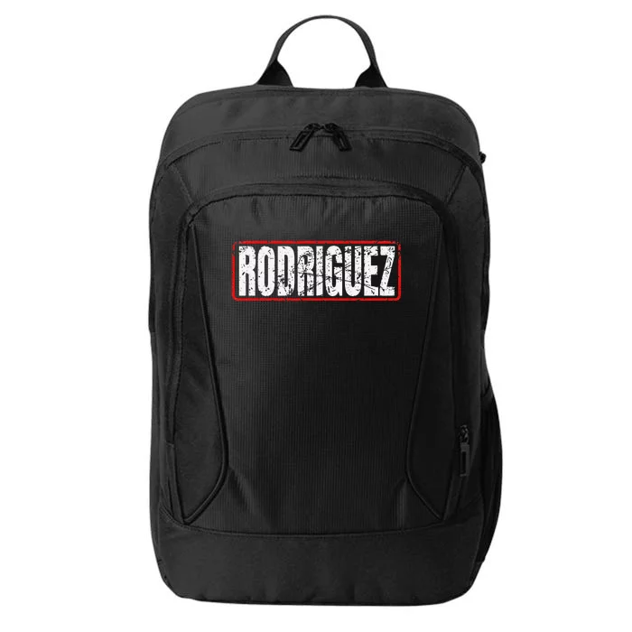 Rodriguez Surname Mexican & Hispanic American Chicano Design City Backpack