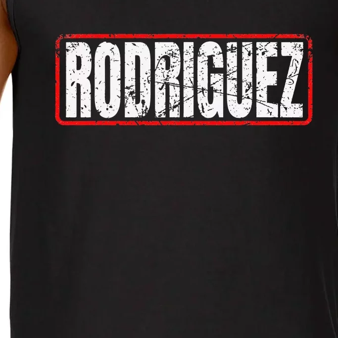 Rodriguez Surname Mexican & Hispanic American Chicano Design Comfort Colors® Tank Top