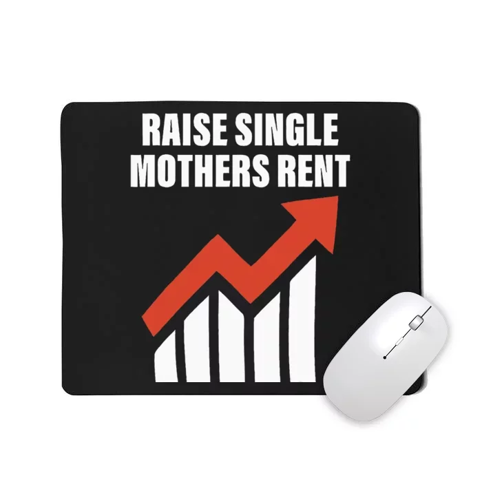 Raise Single Mothers Rent Quote Mousepad