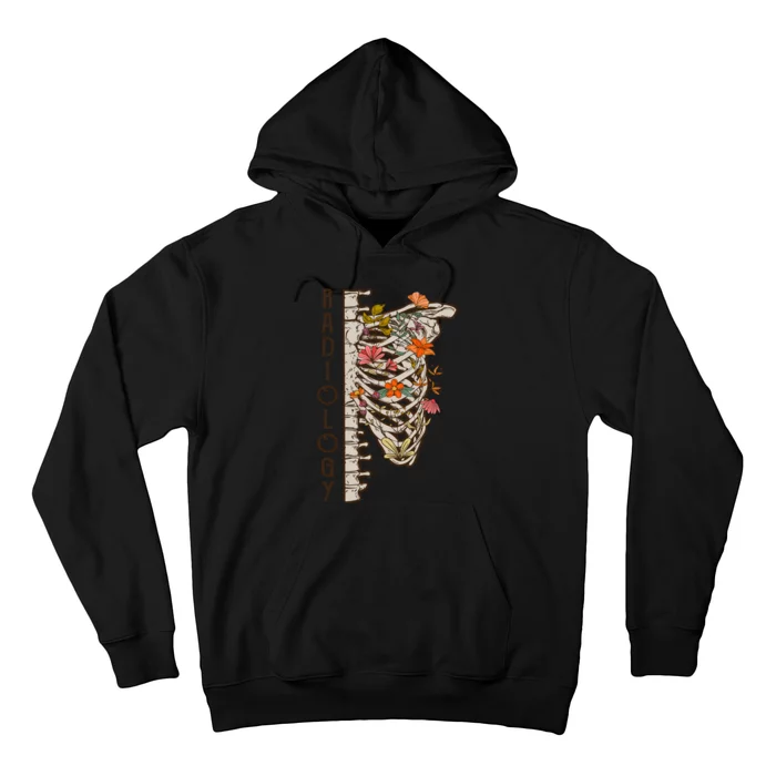 Radiology Skeleton Nurse Hoodie