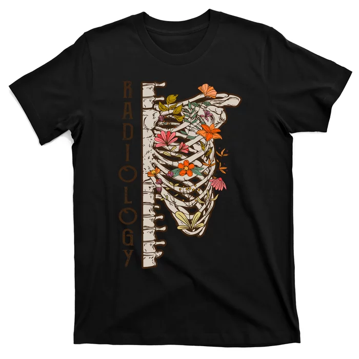 Radiology Skeleton Nurse T-Shirt