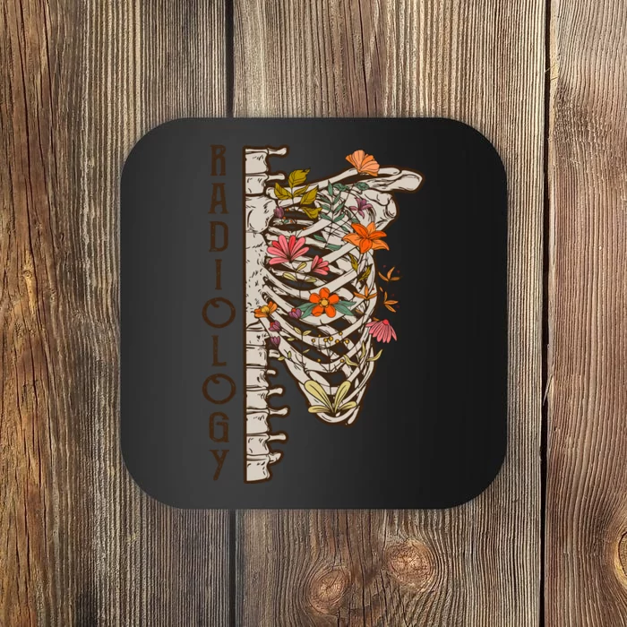 Radiology Skeleton Nurse Coaster