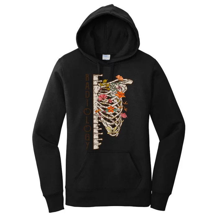 Radiology Skeleton Nurse Women's Pullover Hoodie