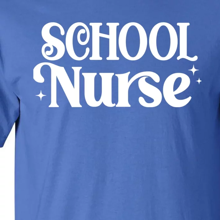 Retro School Nurse Mom Gift Tall T-Shirt