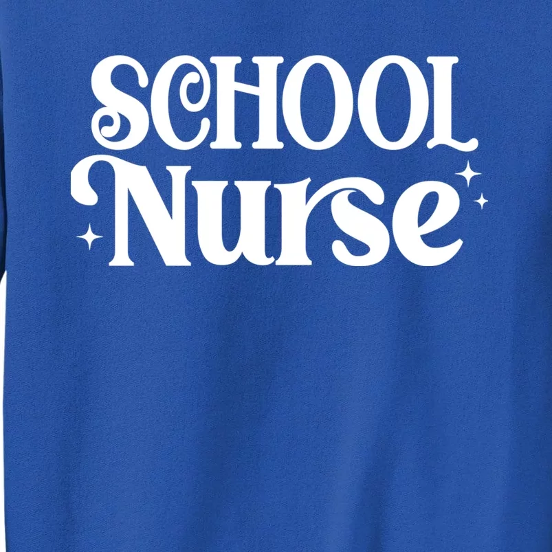 Retro School Nurse Mom Gift Tall Sweatshirt