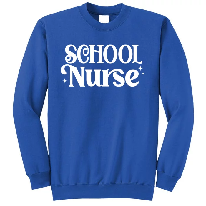 Retro School Nurse Mom Gift Tall Sweatshirt