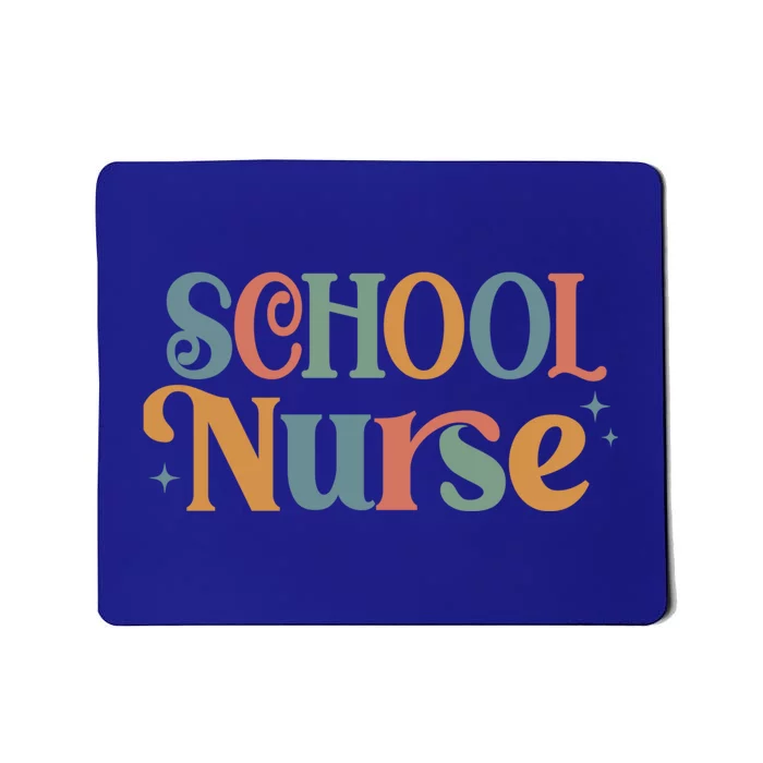 Retro School Nurse Mom Gift Mousepad