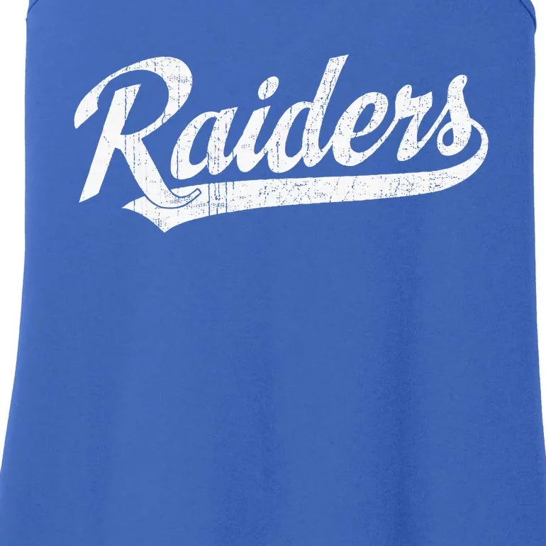 Raiders Sports Name Ladies Essential Tank