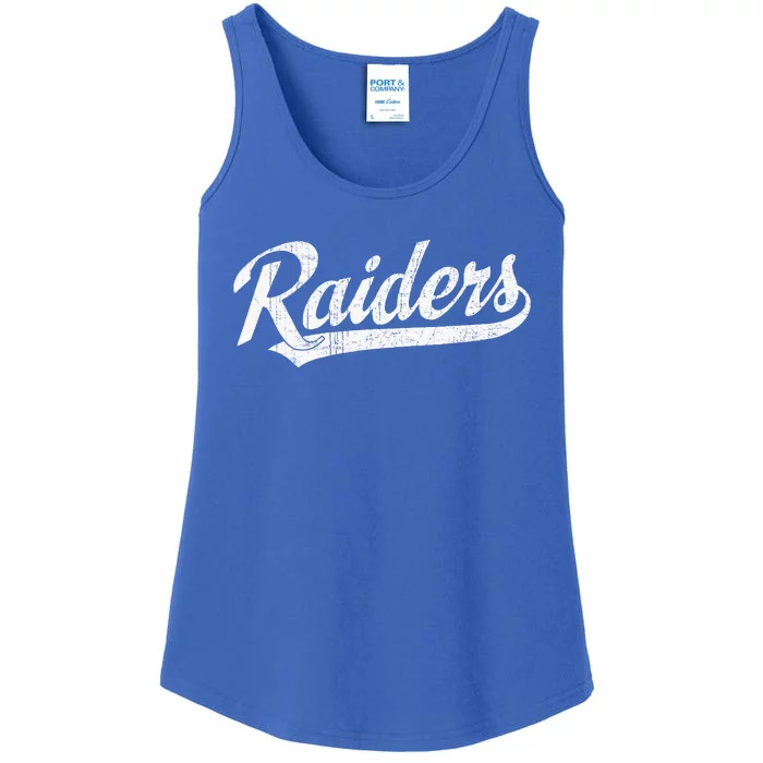 Raiders Sports Name Ladies Essential Tank