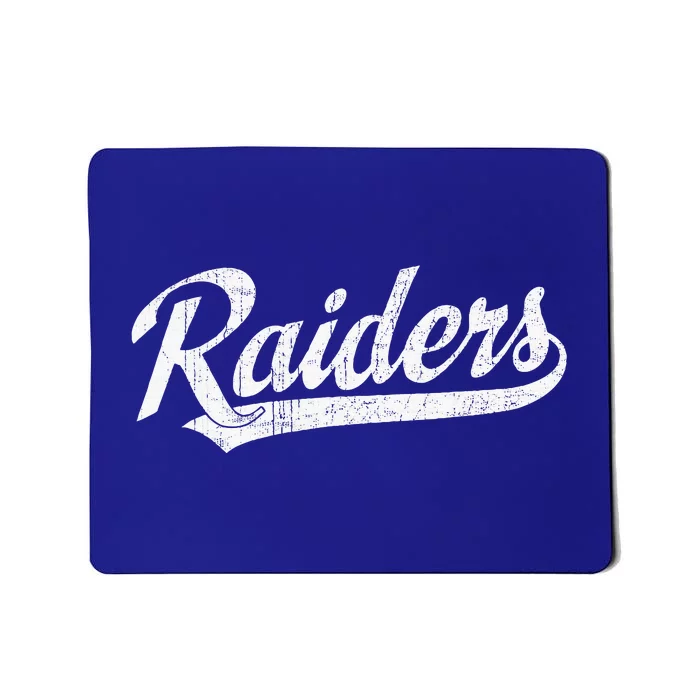 Raiders Sports Name Mousepad