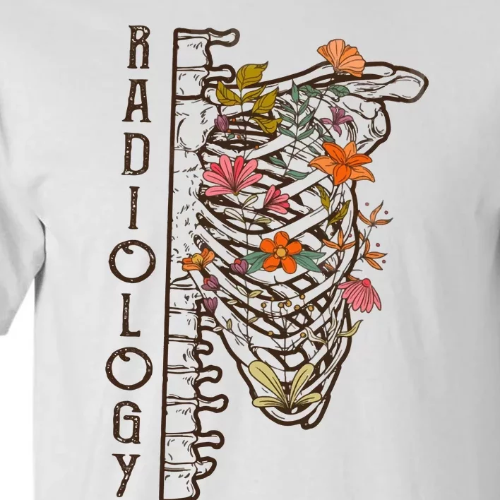 Radiology Skeleton Nurse Tall T-Shirt