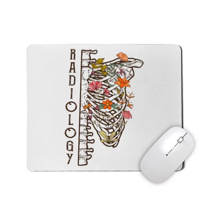 Radiology Skeleton Nurse Mousepad