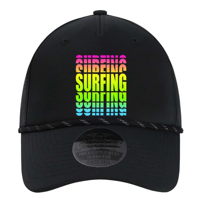 Retro Surfing Neon Performance The Dyno Cap