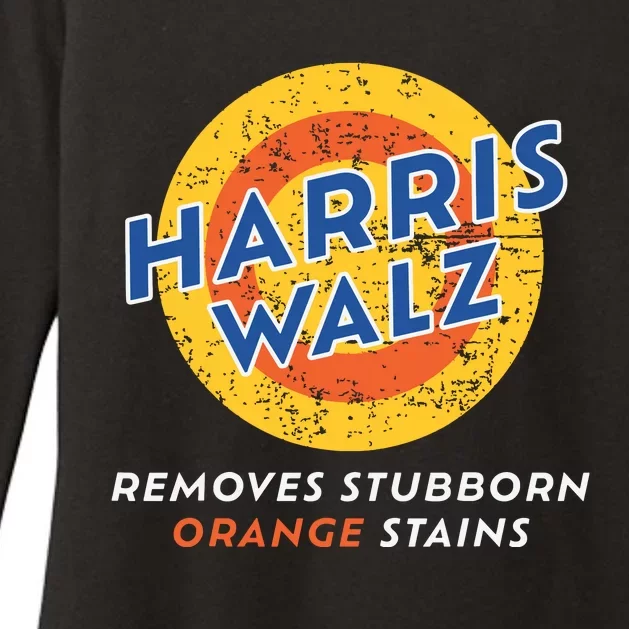 Removes Stubborn Orange Stains Funny Womens CVC Long Sleeve Shirt