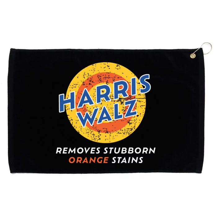 Removes Stubborn Orange Stains Funny Grommeted Golf Towel