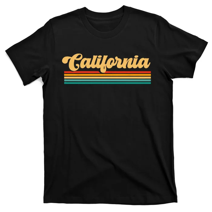 Retro State Of California T-Shirt