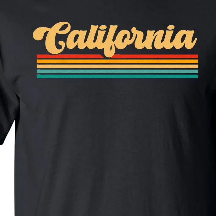 Retro State Of California Tall T-Shirt