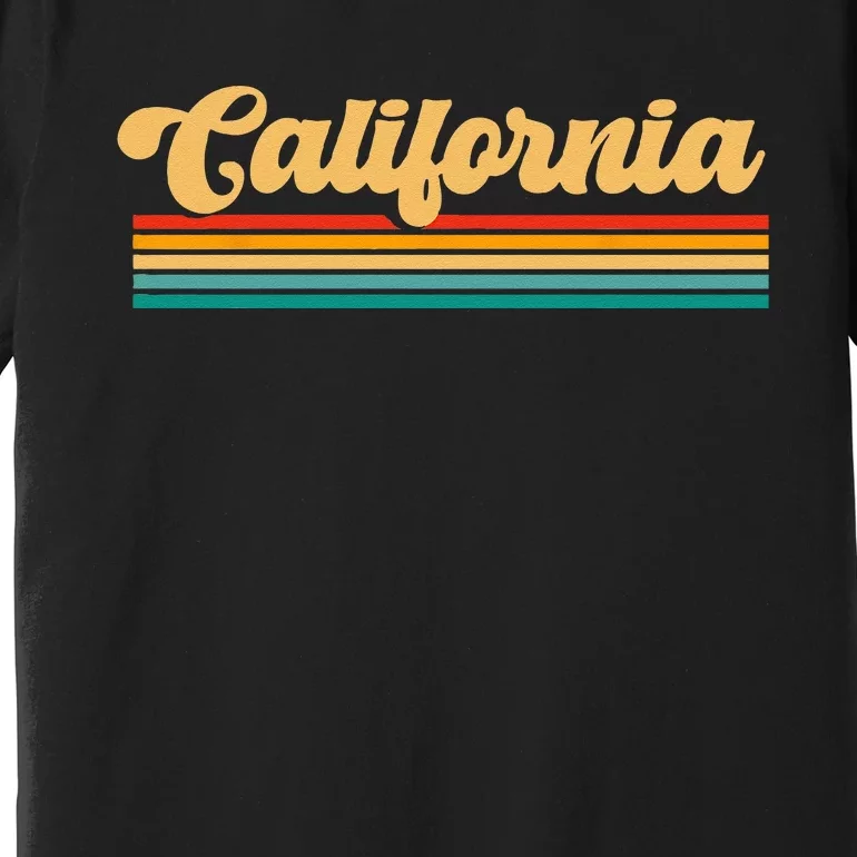 Retro State Of California Premium T-Shirt