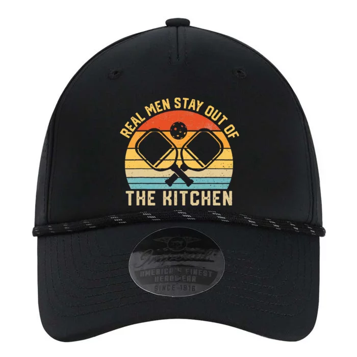 Real Stay Out of the Kitchen Funny Pickleball Vintage Performance The Dyno Cap