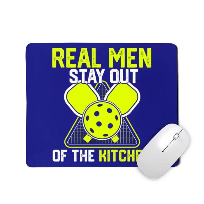 Real Stay Out Of The Kitchen Funny Pickleball Vintage Cool Gift Mousepad