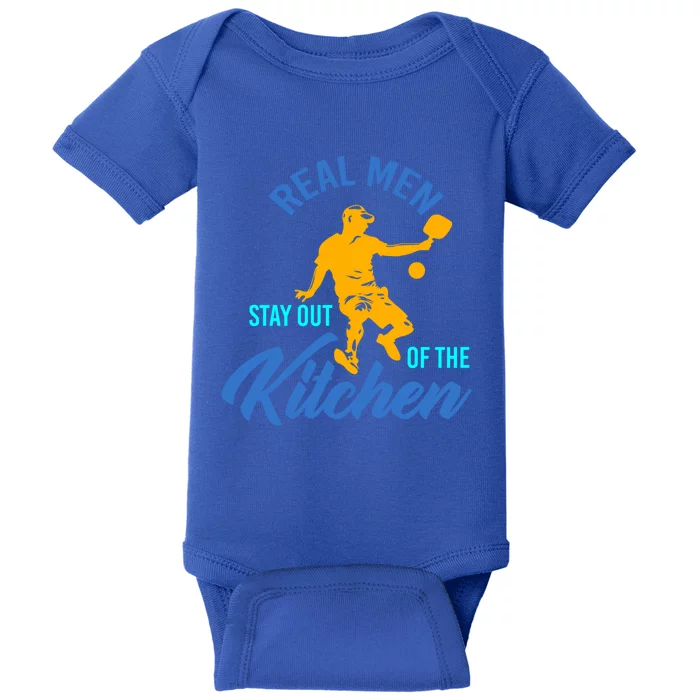 Real Stay Out Of The Kitchen Gift Baby Bodysuit